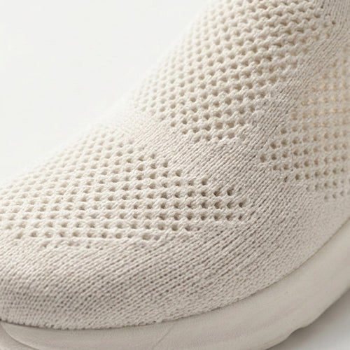 Mocassins confort en maille à enfiler