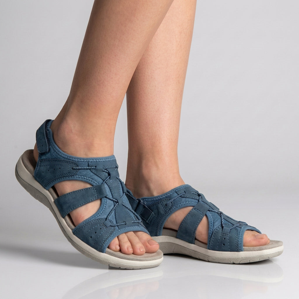 Comfort Strappy Sport Sandals with Open Toe