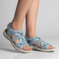Comfort Strappy Sport Sandals with Open Toe
