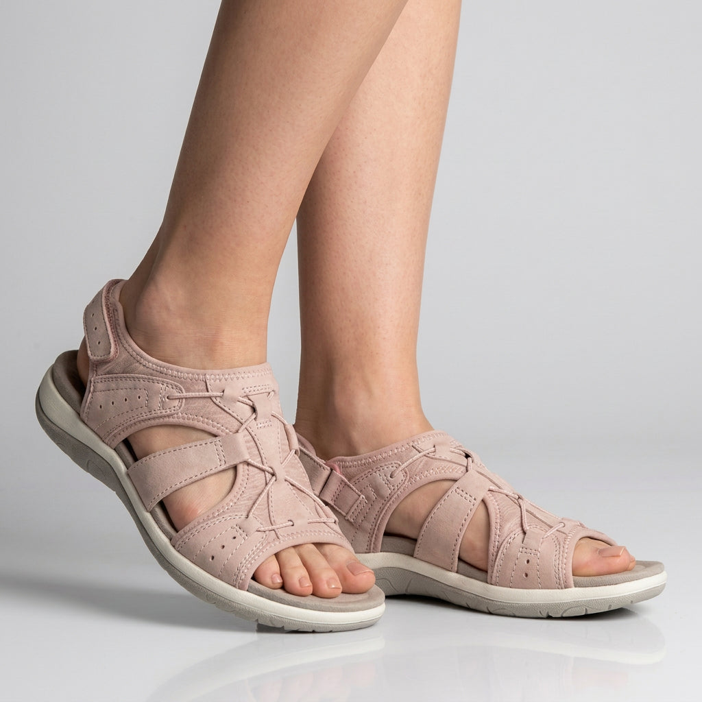 Comfort Strappy Sport Sandals with Open Toe