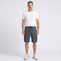 Relaxed Fit Cargo Shorts with Drawstring Waist