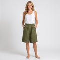 Women’s Elastic Waist Casual Shorts