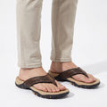 Sport Toe-Post Flip Flops with Rugged Grip Sole