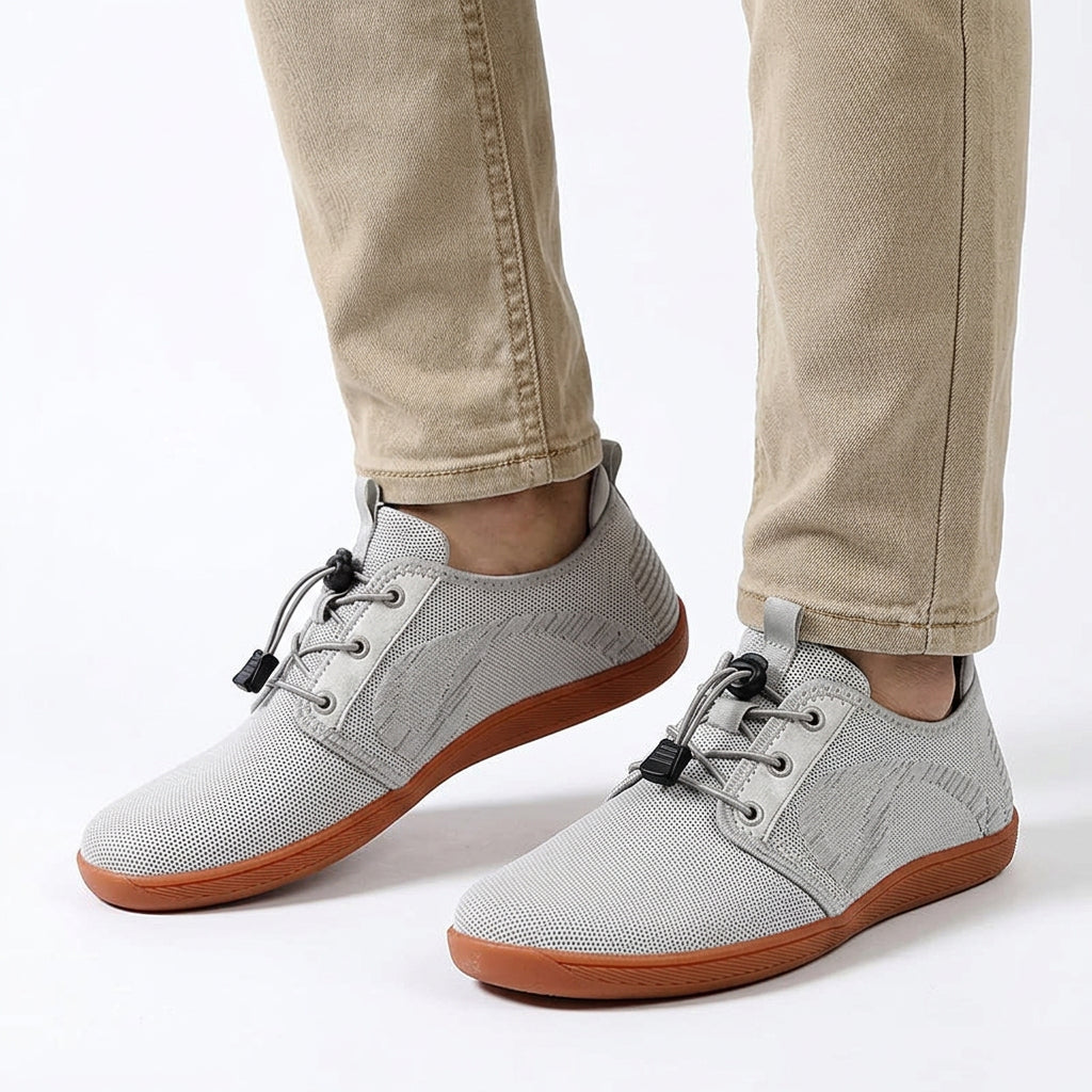 Breathable Mesh Sneakers with Toggle Lace System