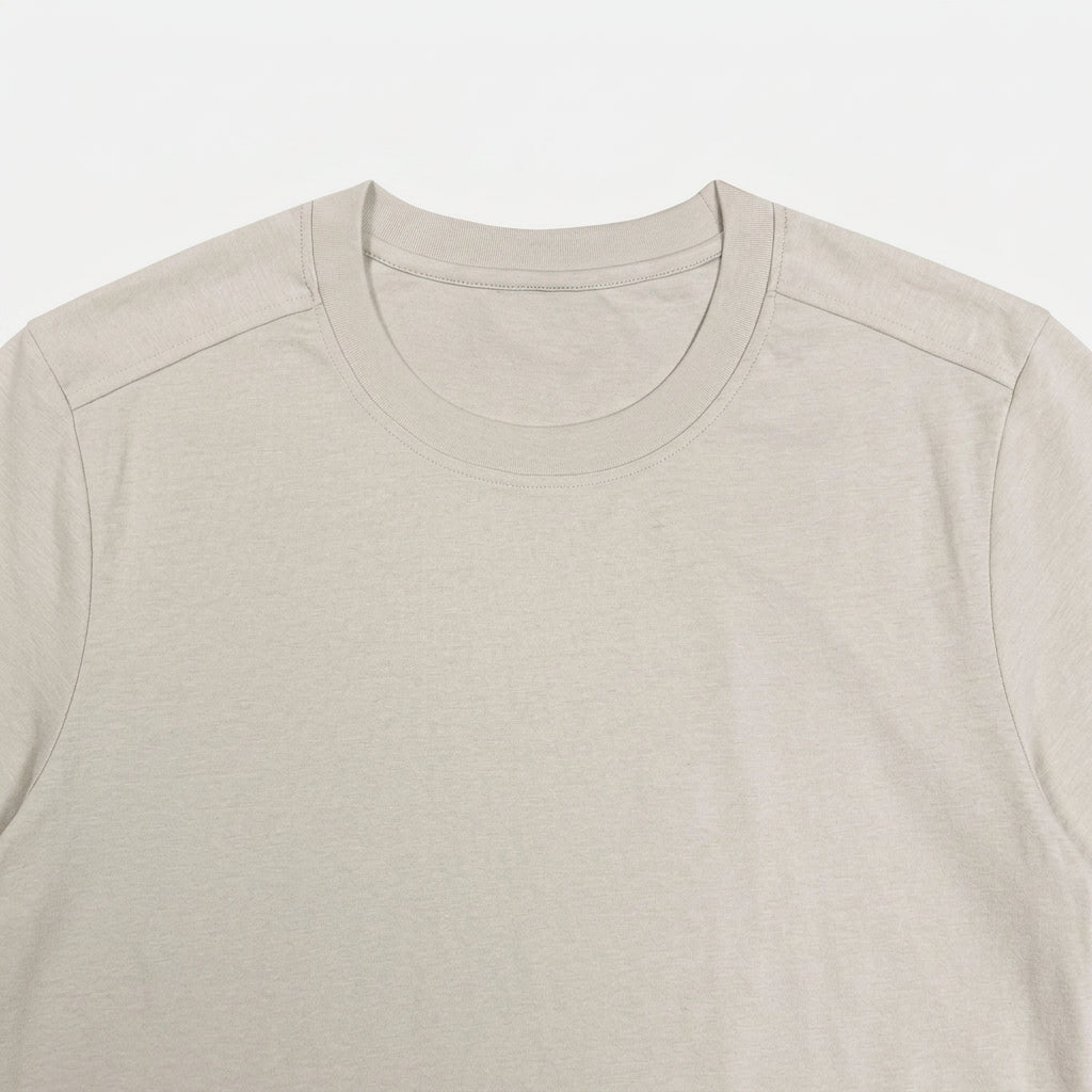Essential Cotton Crew Neck T-Shirt with Regular Fit