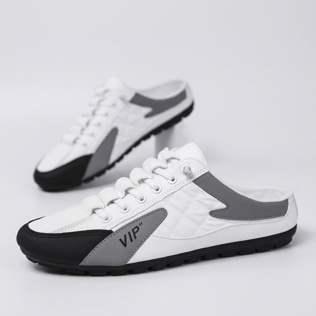 Breathable Mesh Backless Slip-On Mule Sneakers