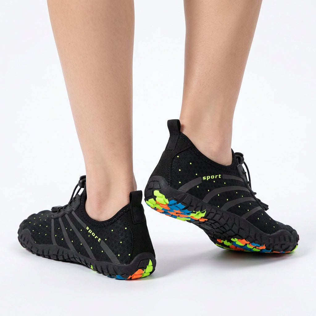 Barefoot Quick-Dry Water Shoes with Bungee Laces