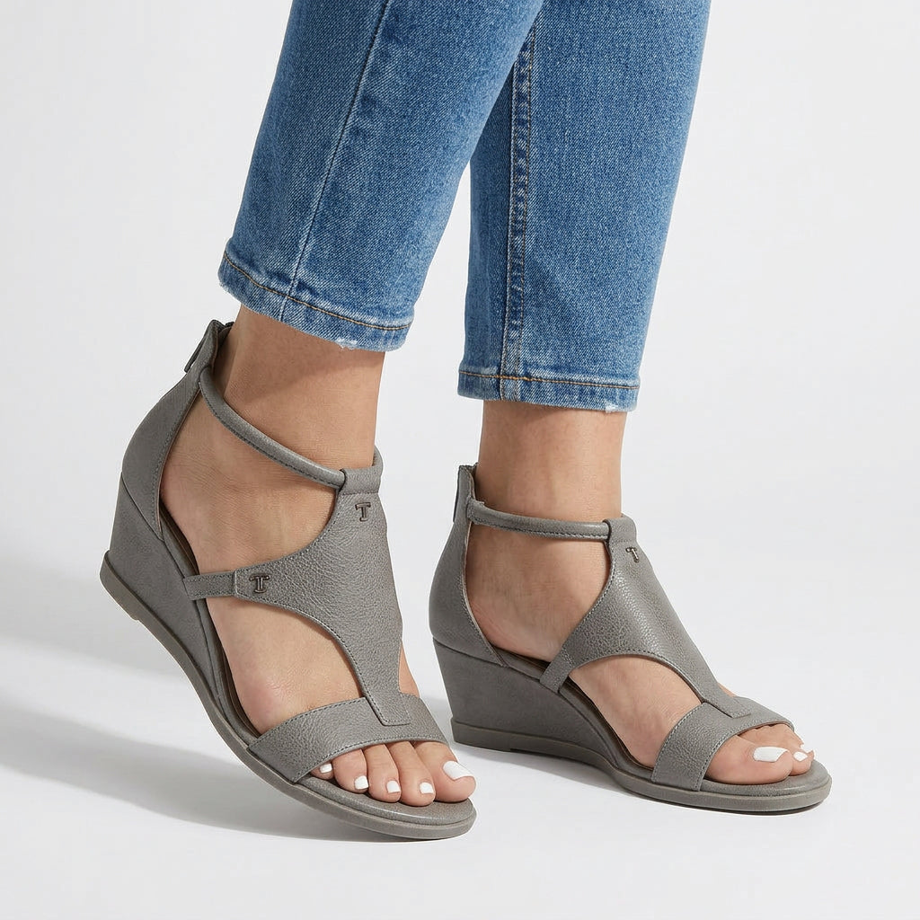 Wedge Sandals Women’s Open Toe Ankle Strap Shoes