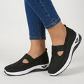 Slip-On Trainers Women’s Knit Comfort Walking Shoes