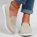 Women’s Slip-On Trainers  Knit Comfort Walking Shoes
