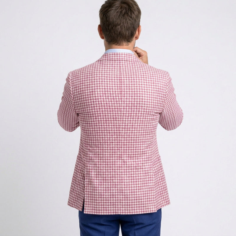 Men’s Patterned Slim Fit Blazer
