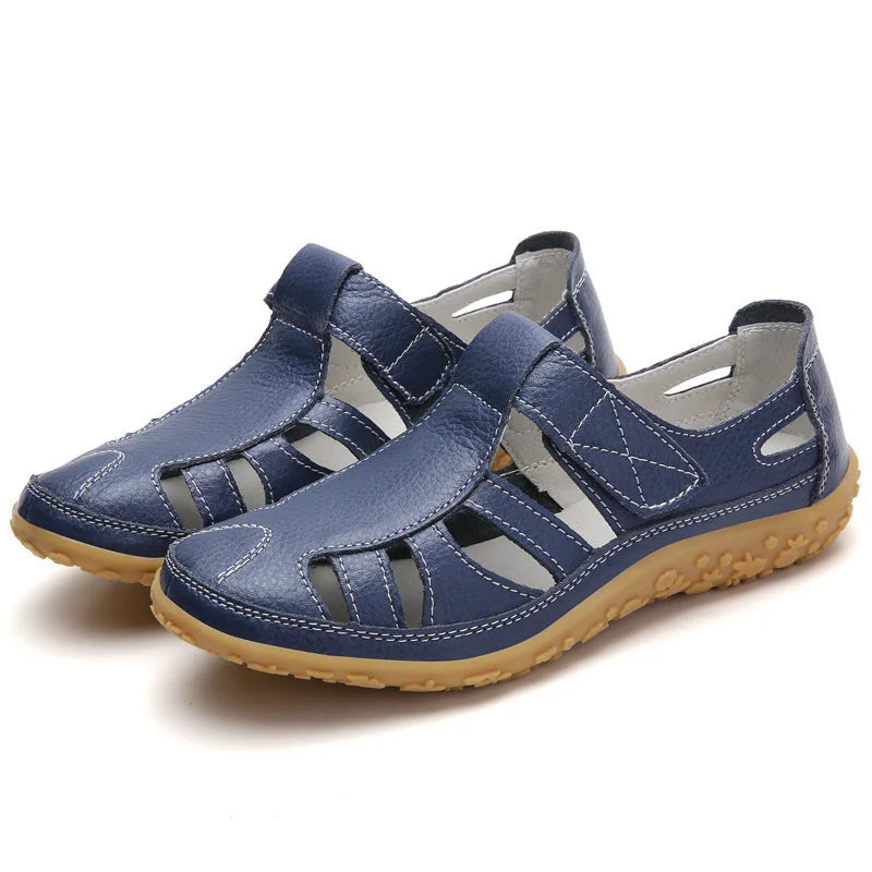 Flats – Cut-Out Strap Slip-On Style