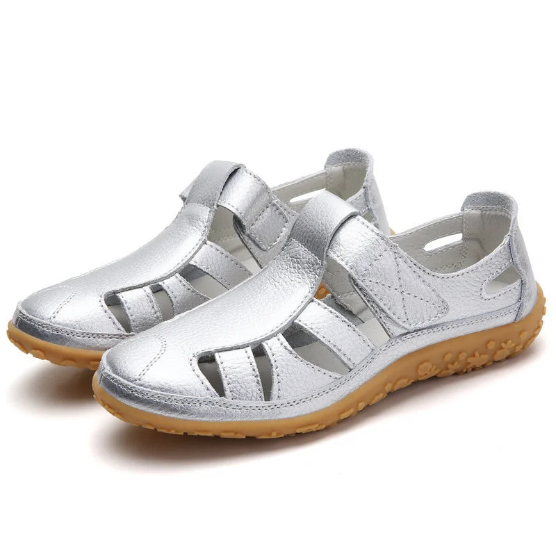 Flats – Cut-Out Strap Slip-On Style