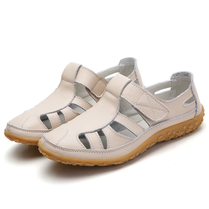 Flats – Cut-Out Strap Slip-On Style