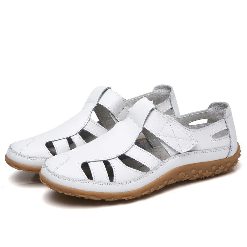 Flats – Cut-Out Strap Slip-On Style