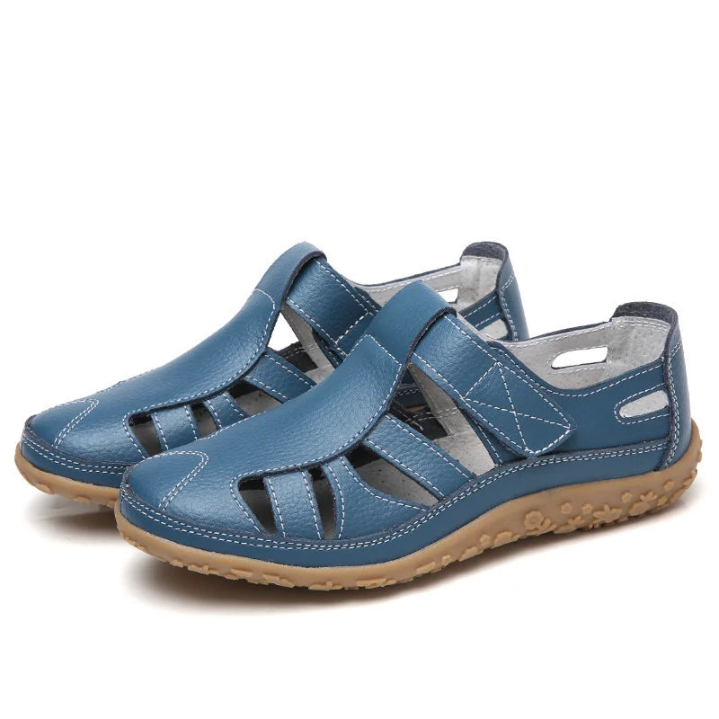 Flats – Cut-Out Strap Slip-On Style