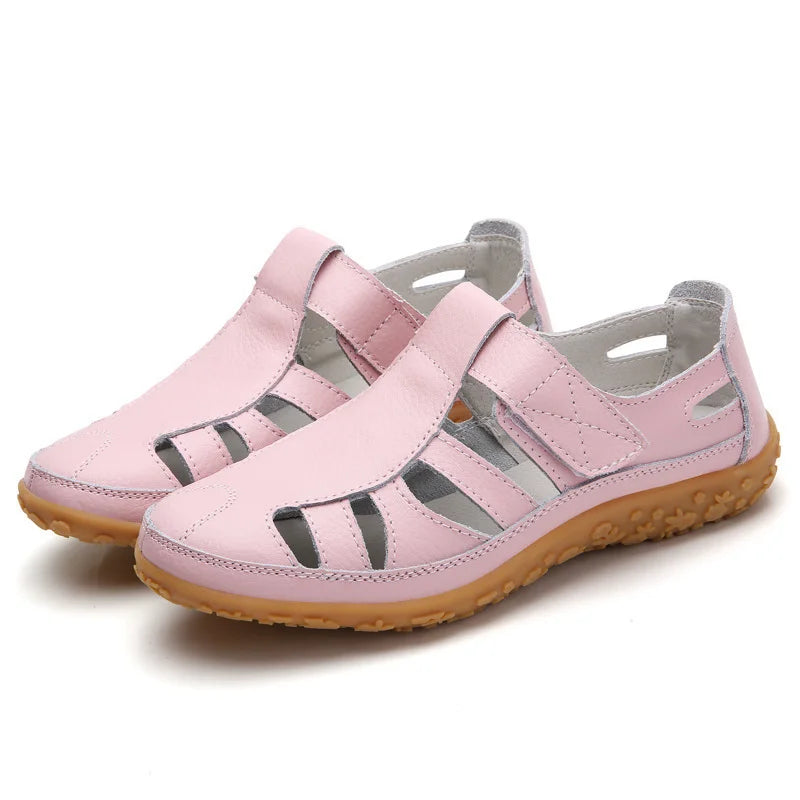 Flats – Cut-Out Strap Slip-On Style