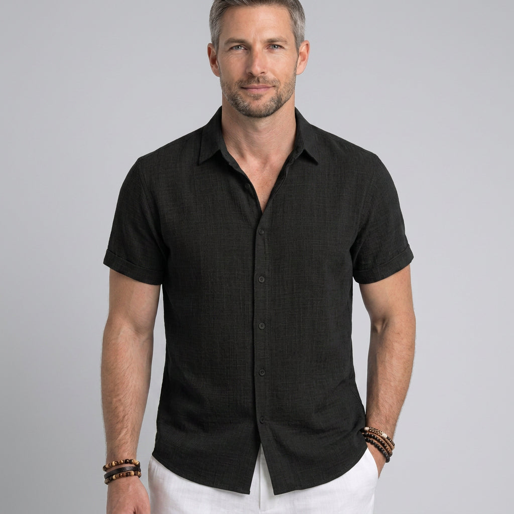 Men’s Short Sleeve Casual Shirt