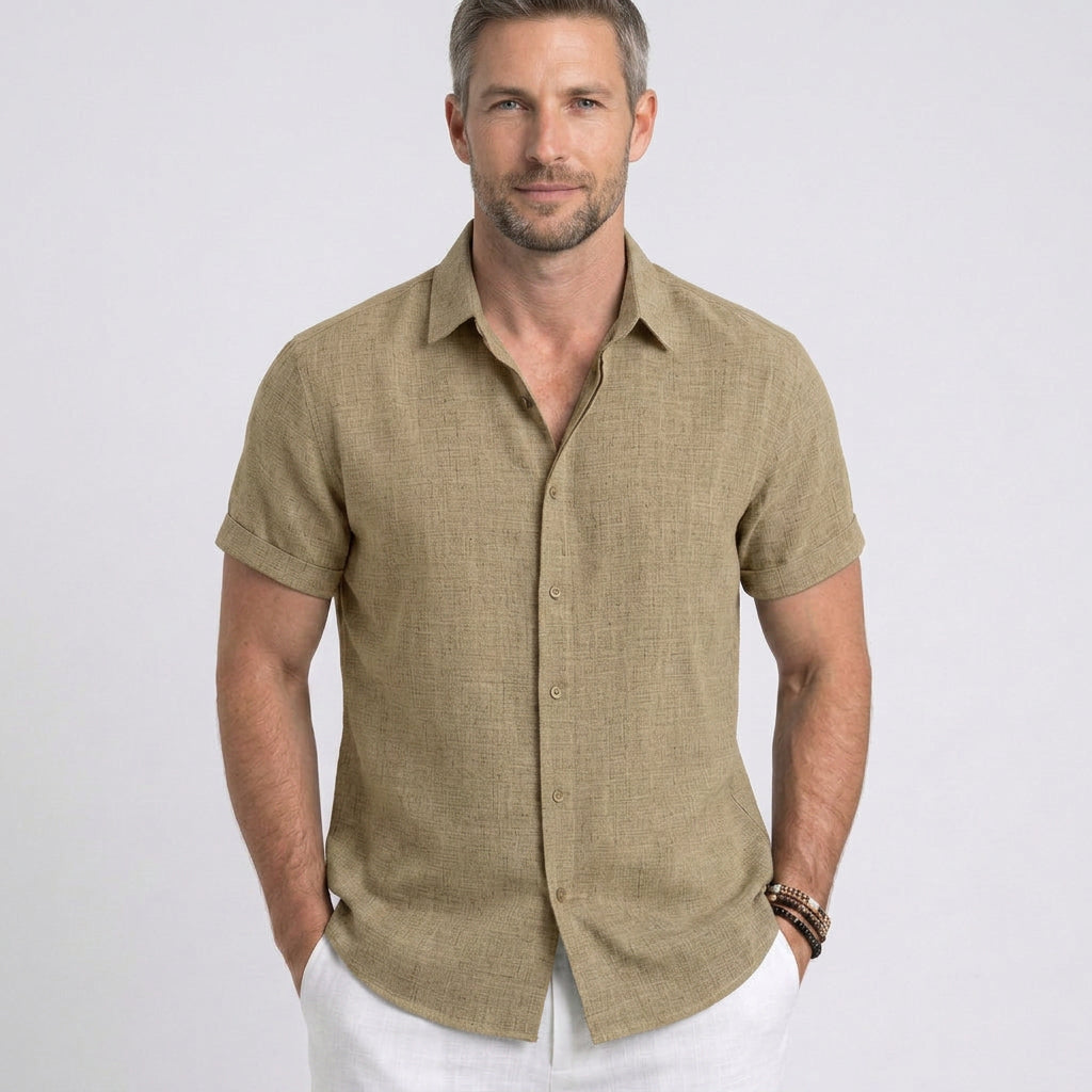 Men’s Short Sleeve Casual Shirt