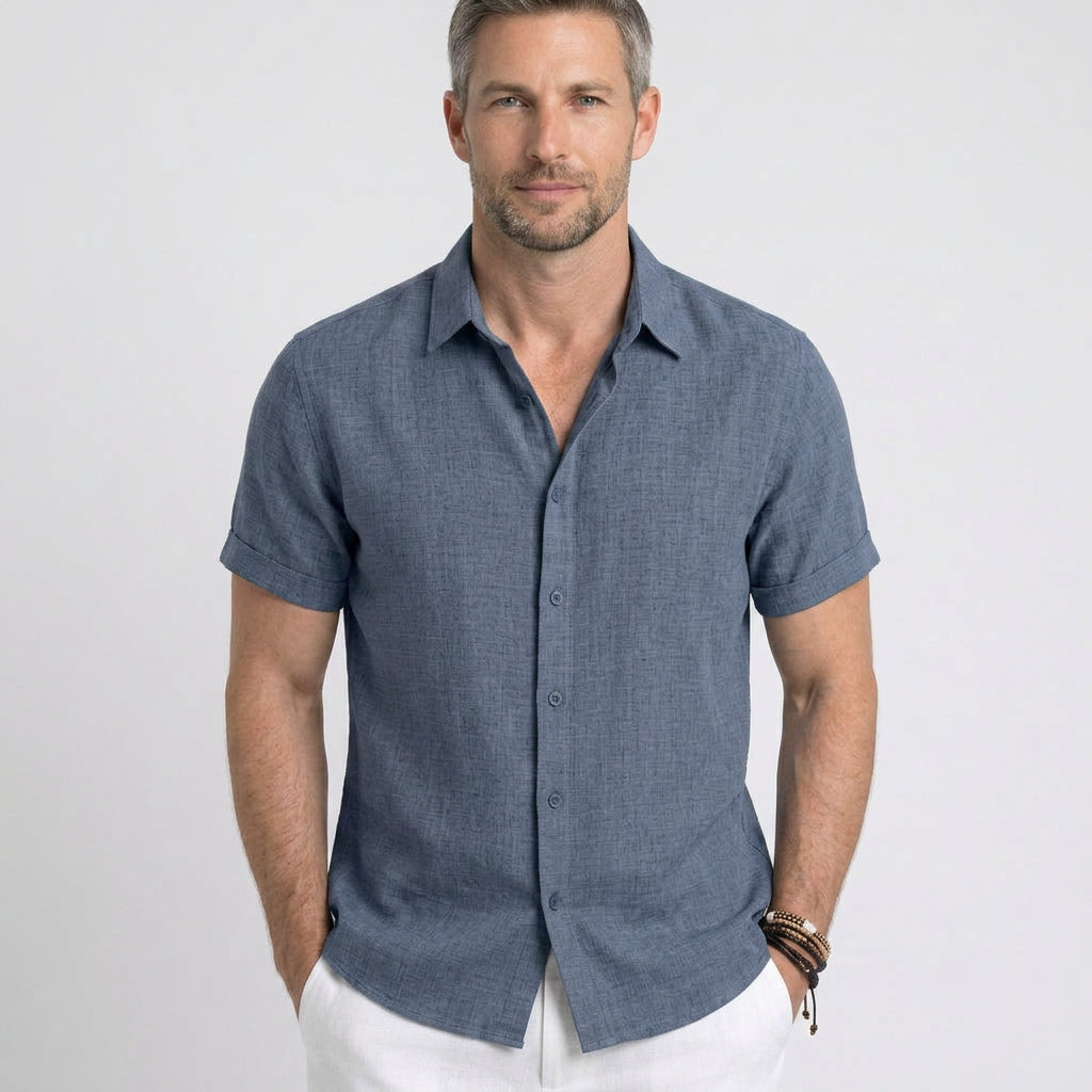 Men’s Short Sleeve Casual Shirt