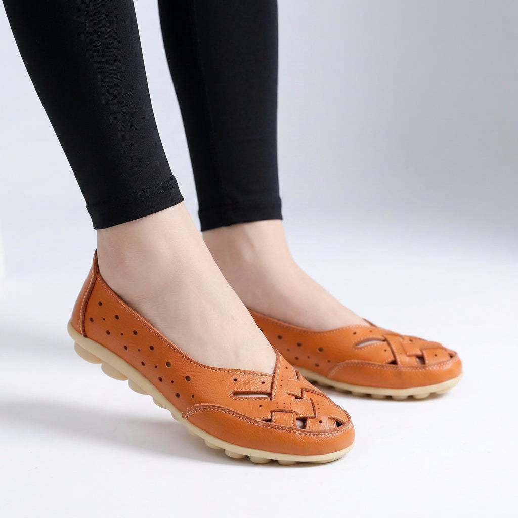 Flats – Perforated Cut-Out Slip-On Style