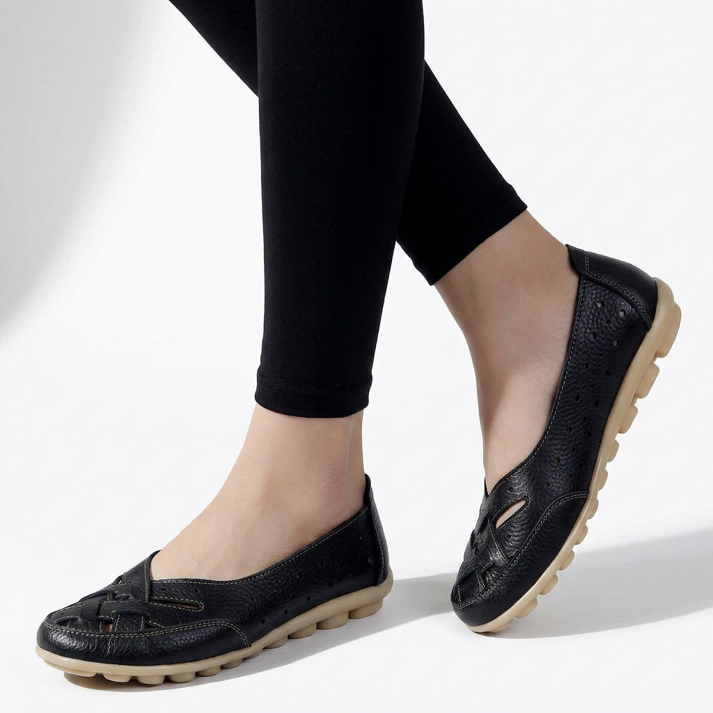 Flats – Perforated Cut-Out Slip-On Style