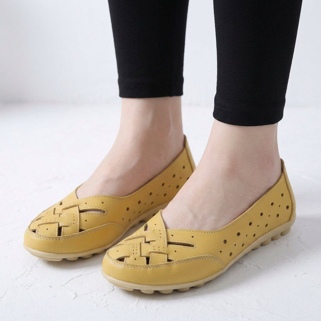 Flats – Perforated Cut-Out Slip-On Style