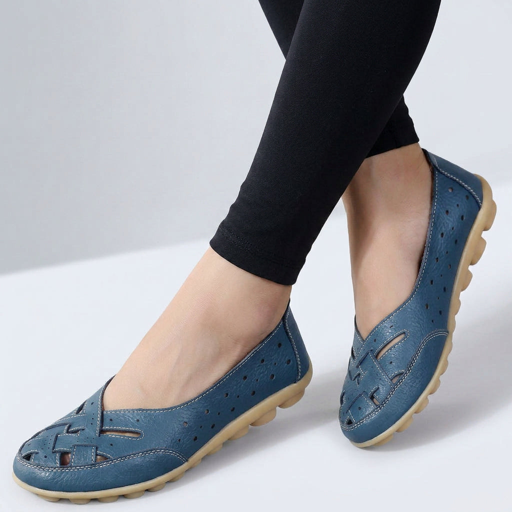 Flats – Perforated Cut-Out Slip-On Style