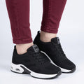 Sneakers – Knit Lace-Up Chunky Sole Style