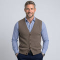 Men’s Button Up Knit Vest