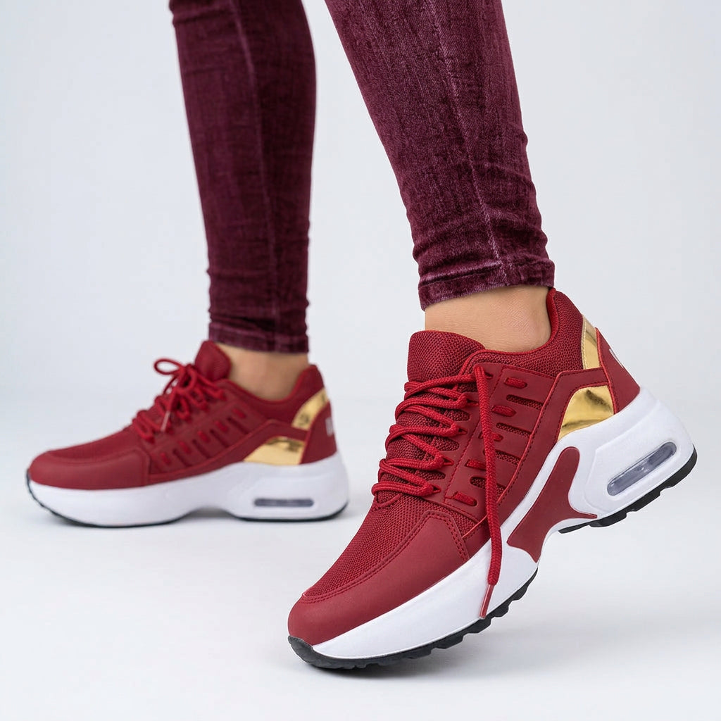 Sneakers – Lace-Up Chunky Sole Sport Style