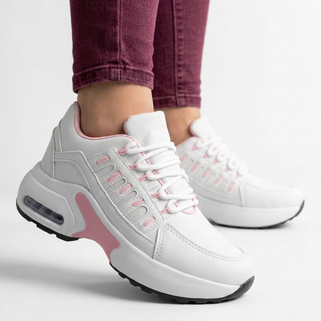 Sneakers – Lace-Up Chunky Sole Sport Style