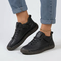 Lace Up Trainers – Stitch Detail Casual Style