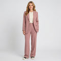 Tailored Blazer Co-Ord Set – Wide Leg Trouser Style