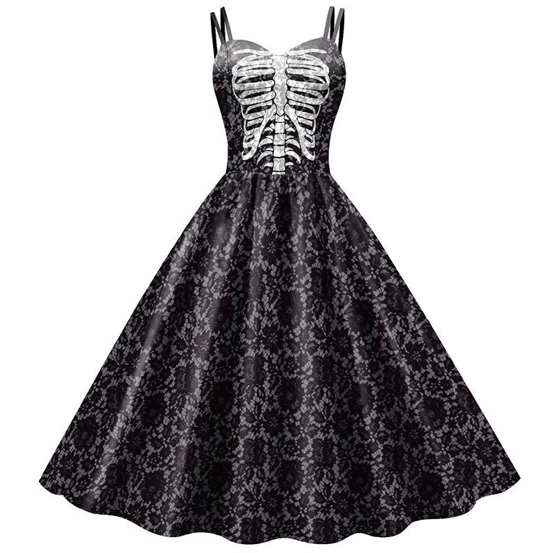 Costume de robe d'Halloween pour femme