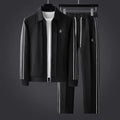Ensemble pour homme composé d’une veste de survêtement zippée et d’un pantalon de jogging