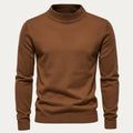 Men’s Slim Fit Fine Knit Mock Neck Sweater