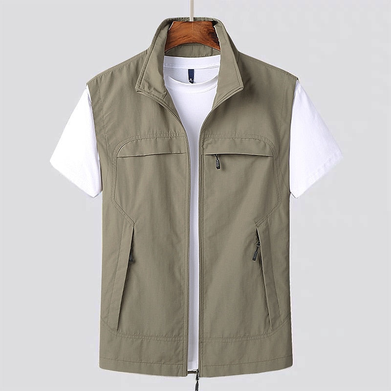Men’s Lightweight Zip Utility Vest