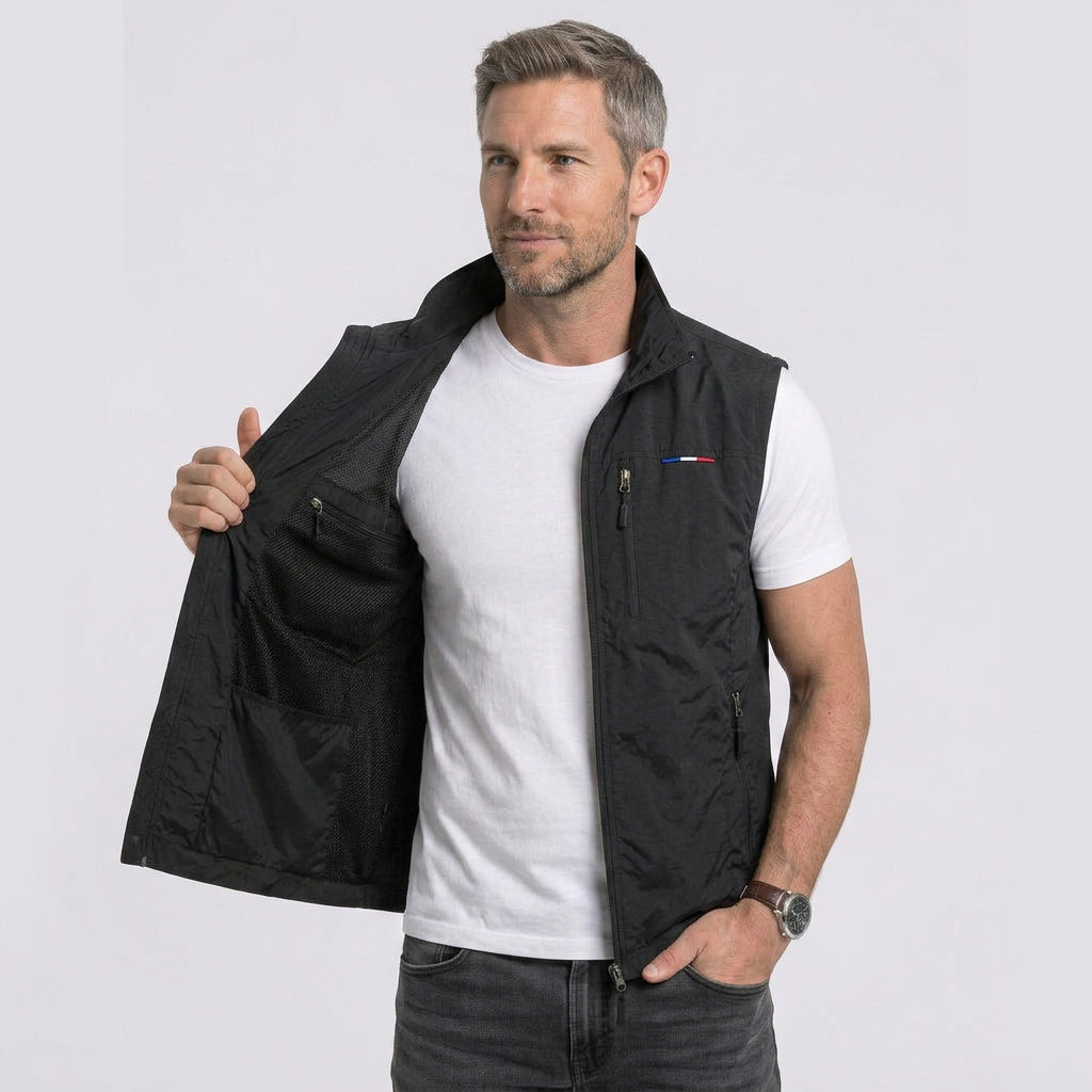 Men’s Outdoor Zip-Up Vest