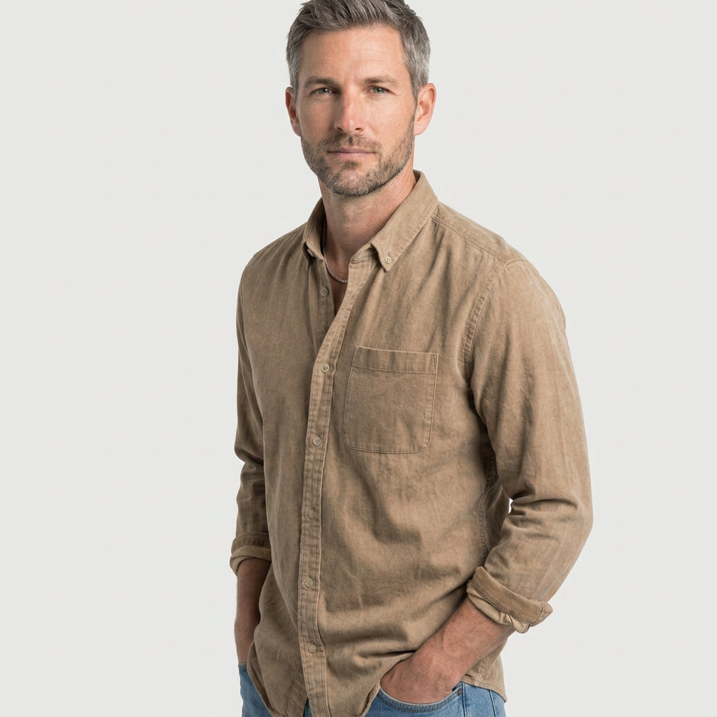 Men’s Relaxed Fit Casual Shirt