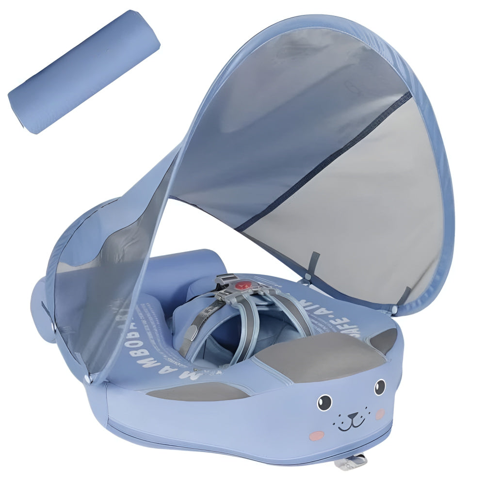 Baby Swim Float with Sun Canopy and Safety Support