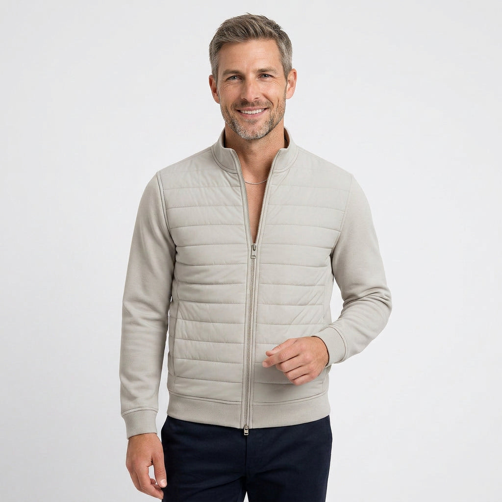 Men’s Quilted Zip Jacket