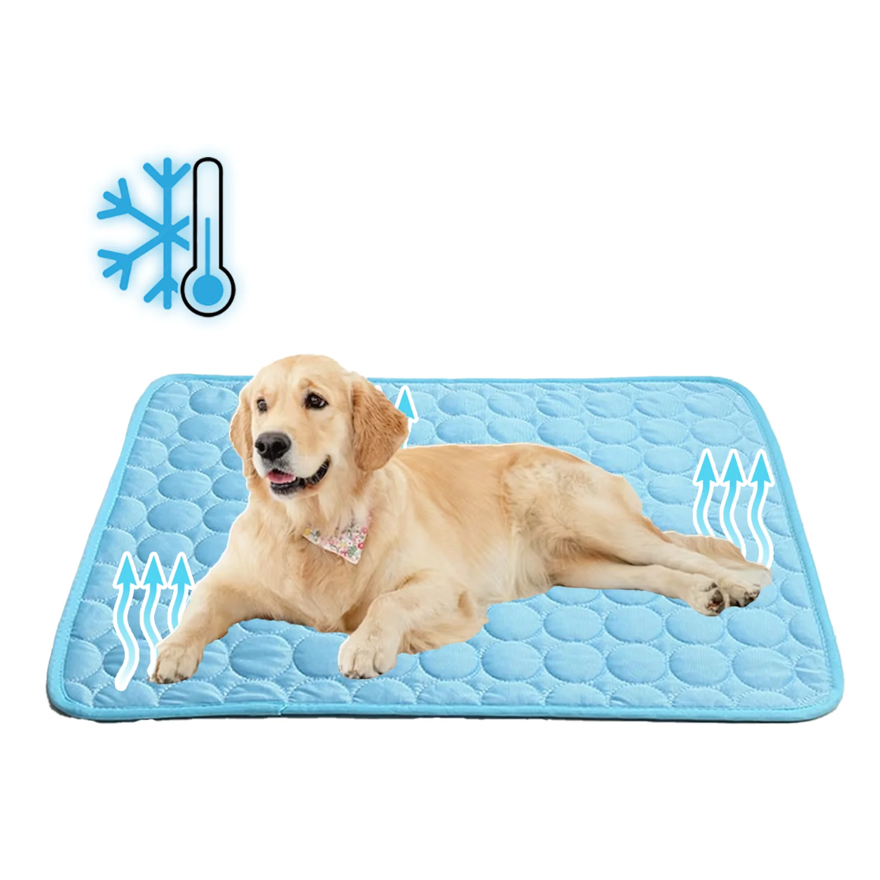 Quilted Self-Cooling Mat for Dogs and Pets