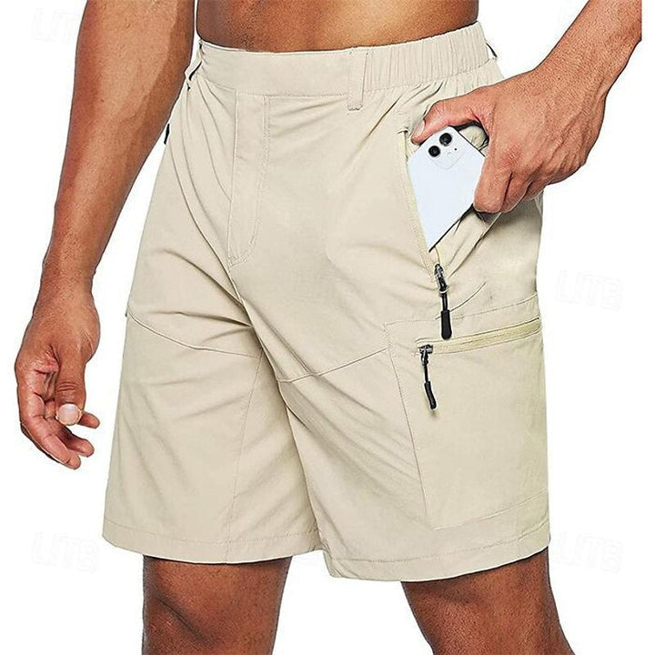 Lightweight Quick-Dry Performance Shorts with Zip Pockets