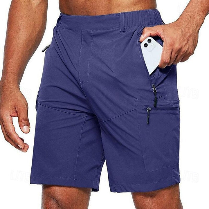 Lightweight Quick-Dry Performance Shorts with Zip Pockets