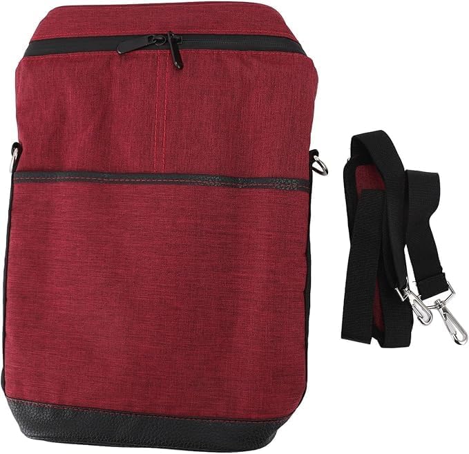 Structured Crossbody Bag with Detachable Shoulder Strap