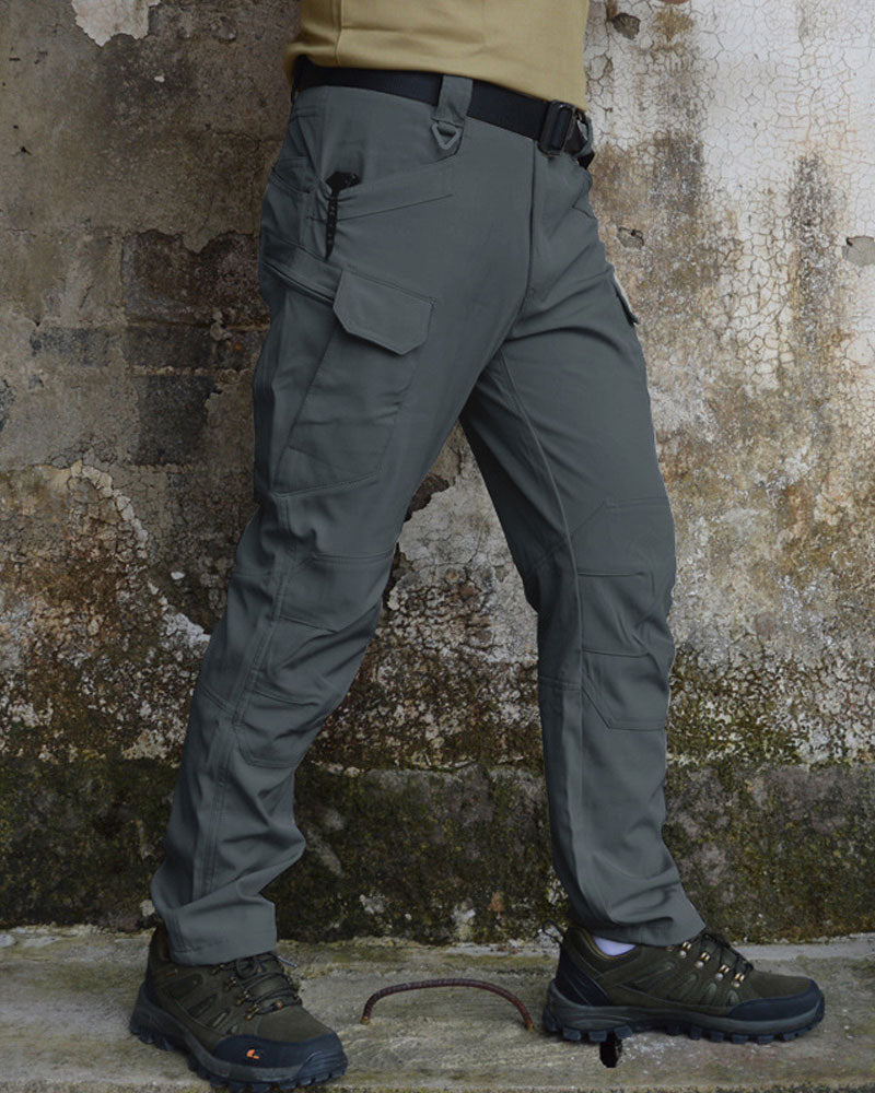 Men's Fleece Lined Tactical Cargo Trousers