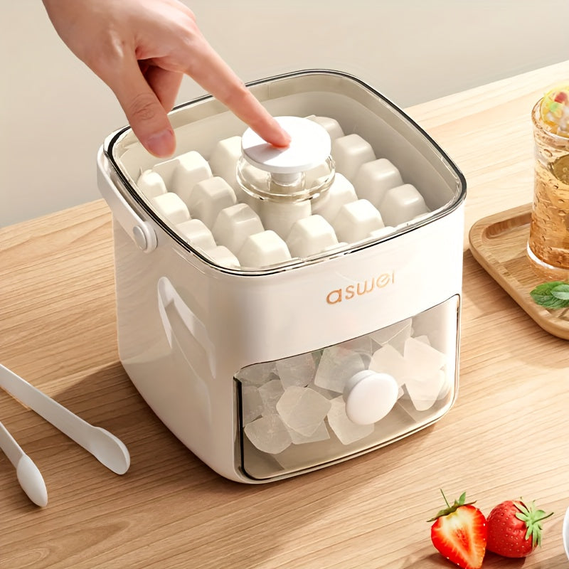 Compact Countertop Ice Maker with Pull-Out Drawer