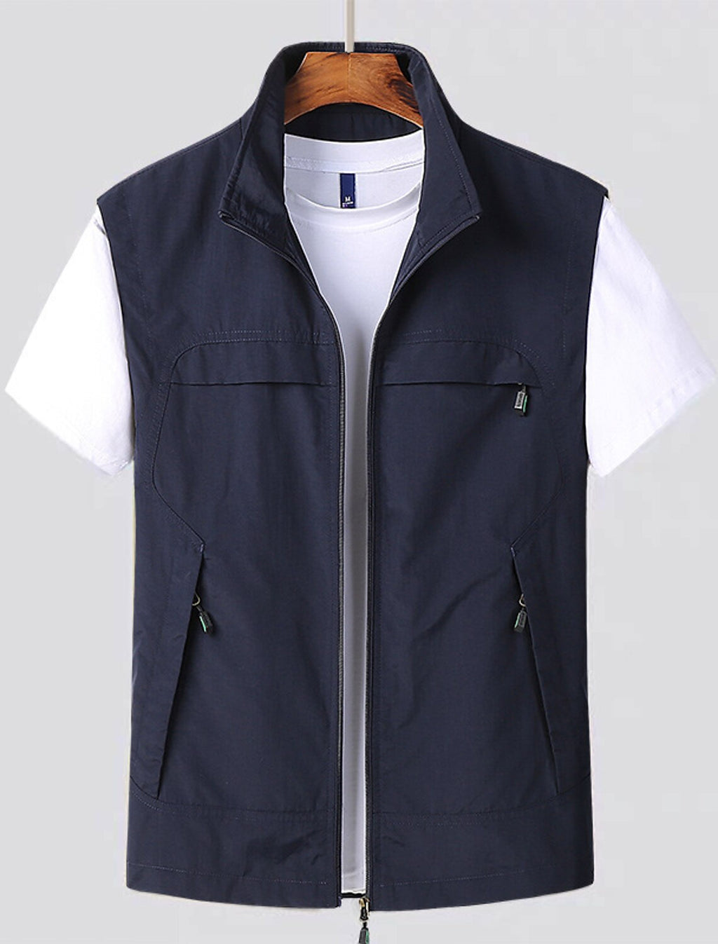 Men’s Lightweight Zip Utility Vest