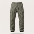 Men's Cotton Utility Zip Pocket Straight Leg Pants